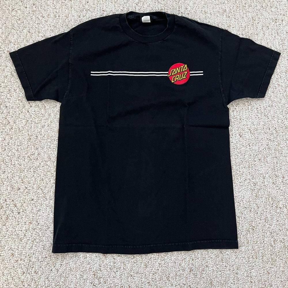 Mens Santa Cruz t shirt size large